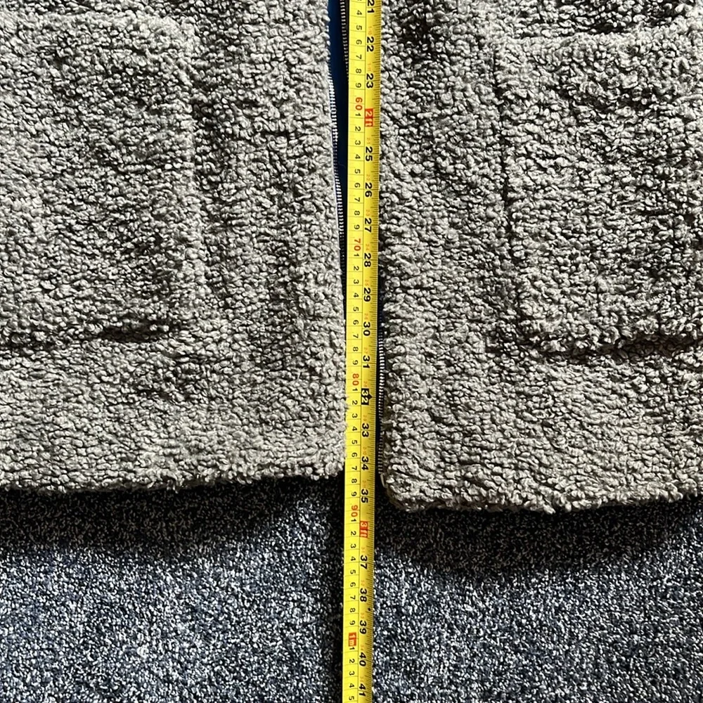 BCBGeneration Grey Shearling Coat - Picture 6 of 8